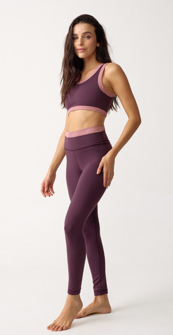 LEGGING CAMELLIA PLUM